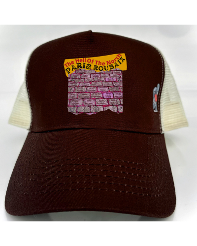 Gorra PAVÉS ROUBAIX - Marrón/Caramelo