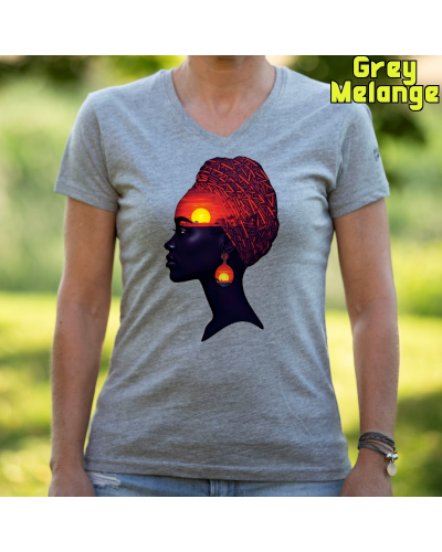 Africa Infinita - Camiseta Mujer Manga Corta