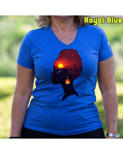 Africa Infinita - Camiseta Mujer Manga Corta