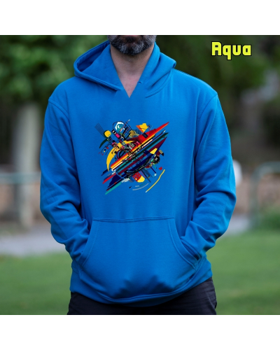 Kandinsky - Sudadera Hombre Con Capucha