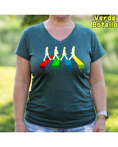 The Four - Camiseta Mujer Manga Corta