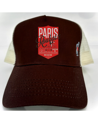 Gorra PARIS ROUBAIX - Marrón/Caramelo