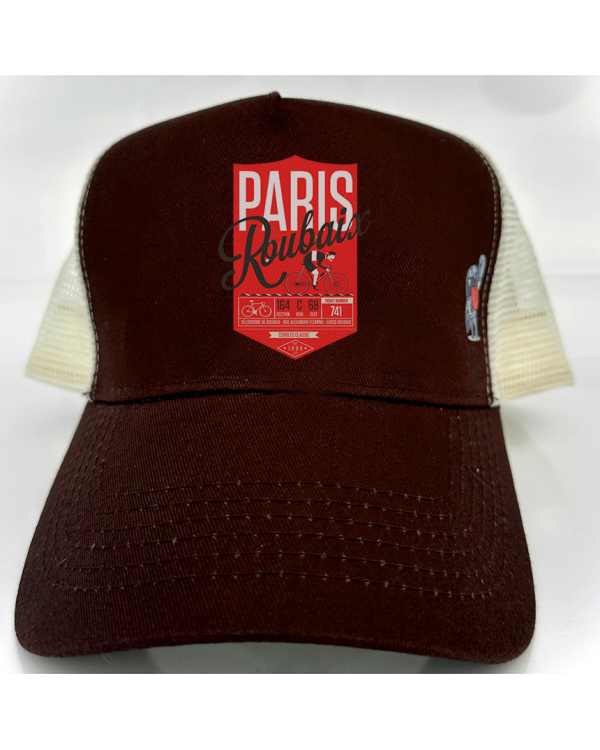 Gorra PARIS ROUBAIX - Marrón/Caramelo