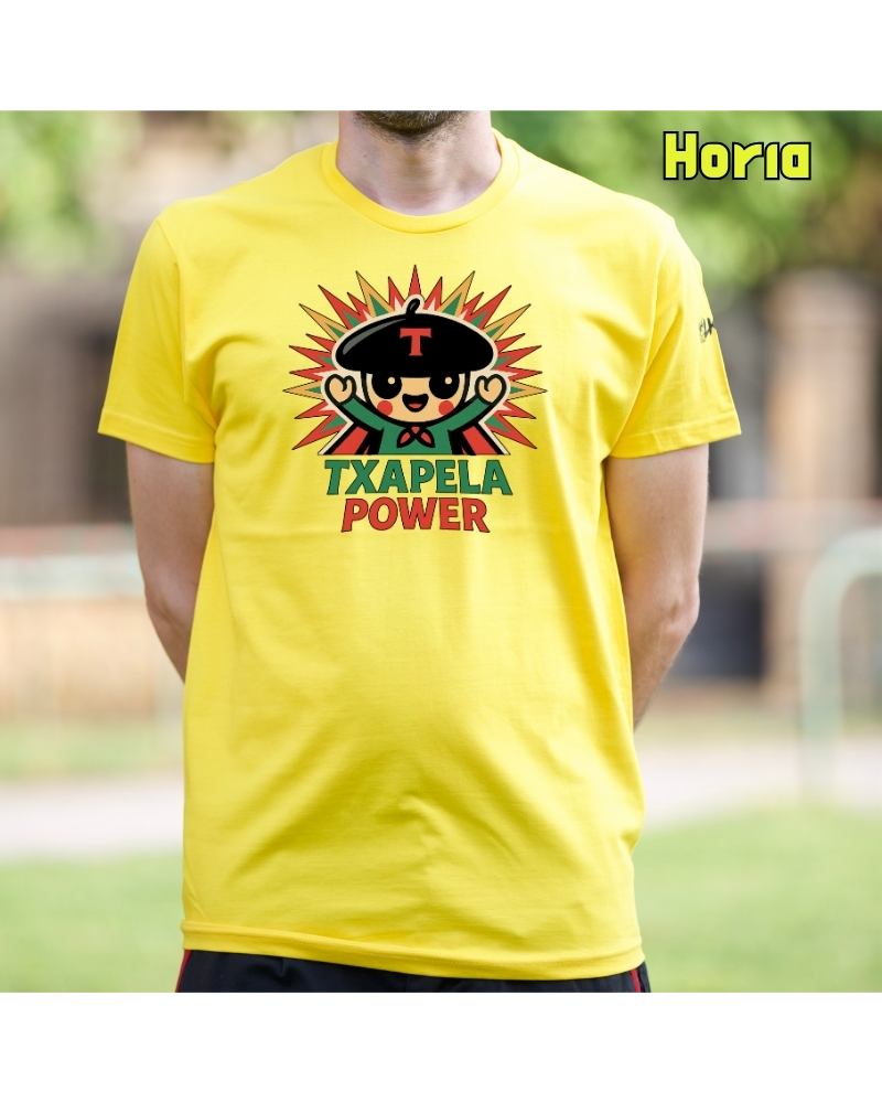 Gizonezkoen Kamiseta-Txapela Power