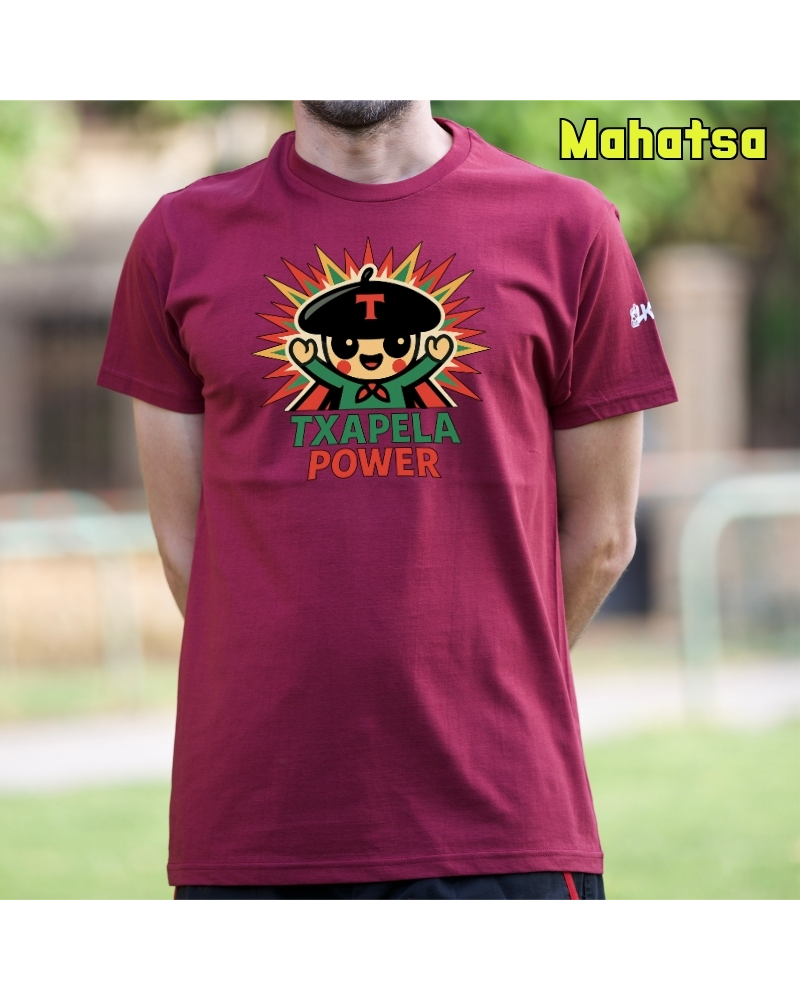 Gizonezkoen Kamiseta-Txapela Power
