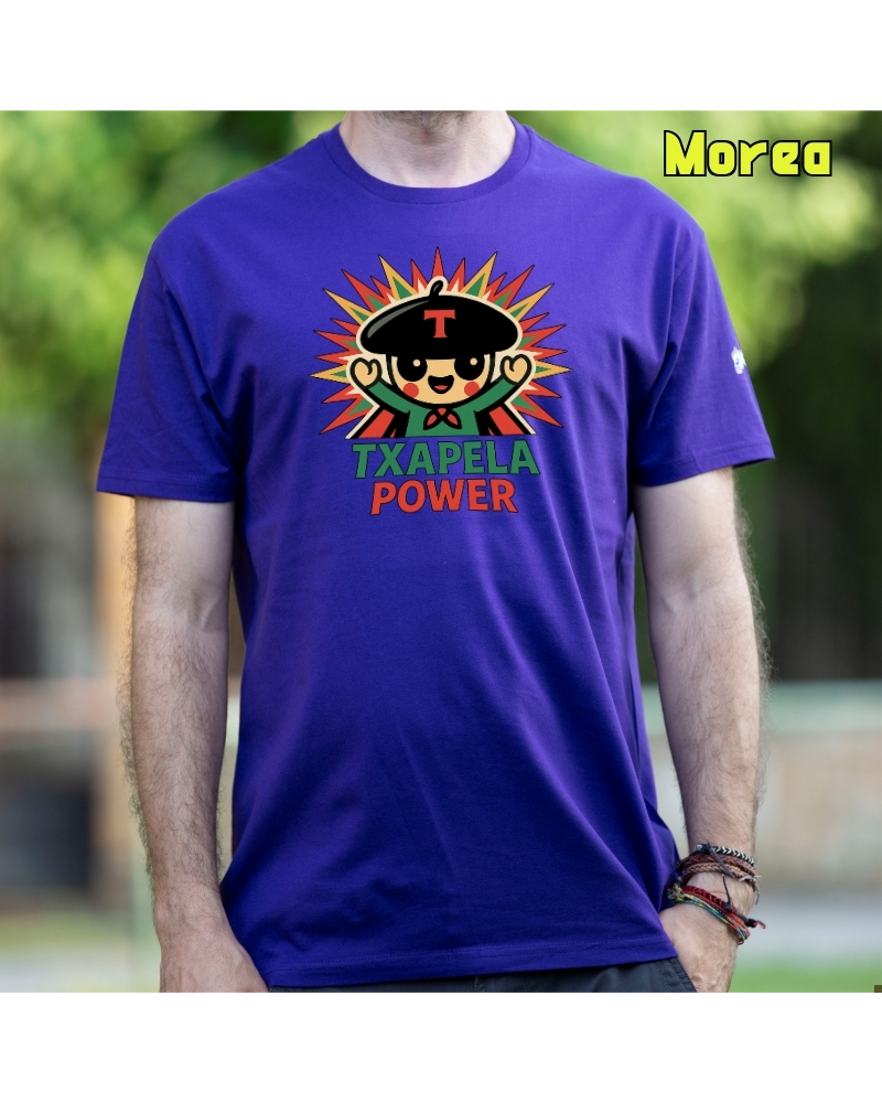 Gizonezkoen Kamiseta-Txapela Power