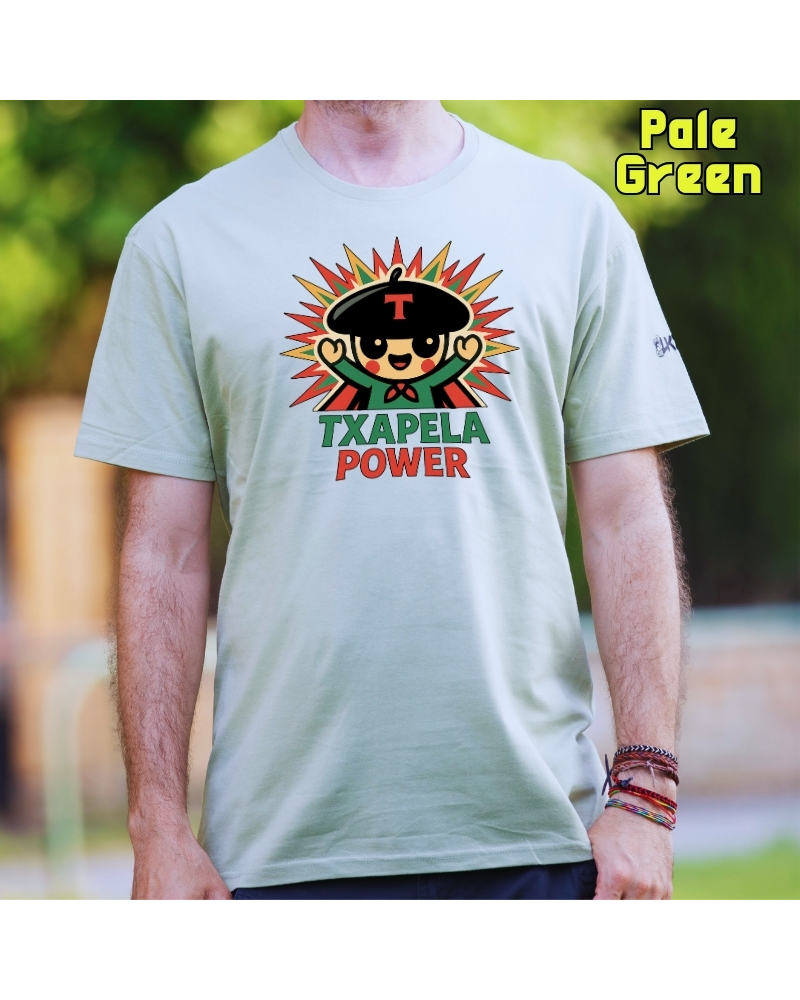 Gizonezkoen Kamiseta-Txapela Power