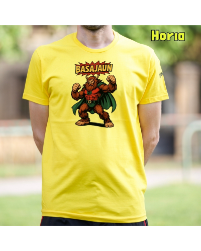 Gizonezkoen Kamiseta-Basajaun Komic