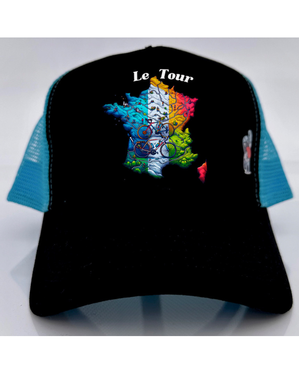 Gorra TOUR - Negro/Azul