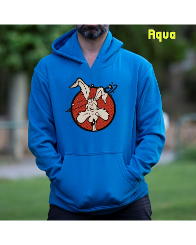 Sudadera hombre con capucha Koyote