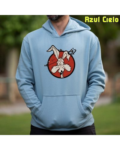 Sudadera hombre con capucha Koyote