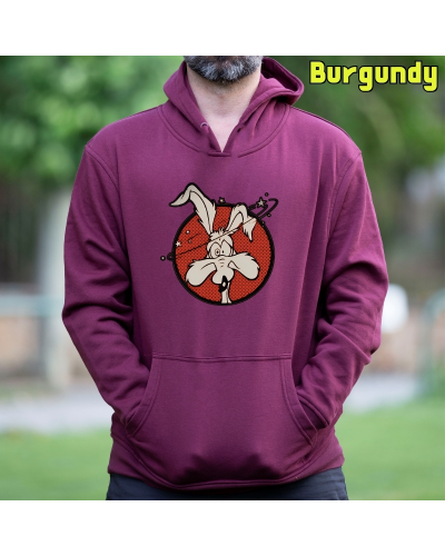Sudadera hombre con capucha Koyote