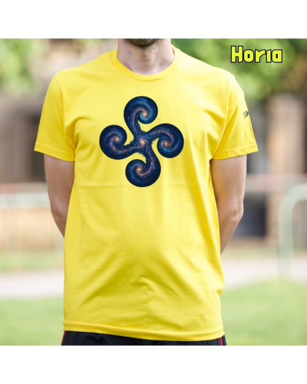 GizonKamiseta-Lauburu Galaxia Horia