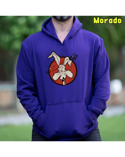 Sudadera hombre con capucha Koyote