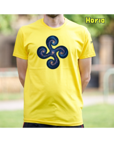 GizonKamiseta-Lauburu Galaxia Horia