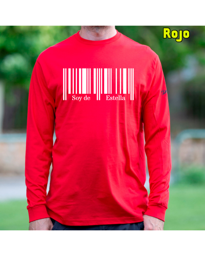 Soy De Estella - Camiseta Hombre Manga Larga