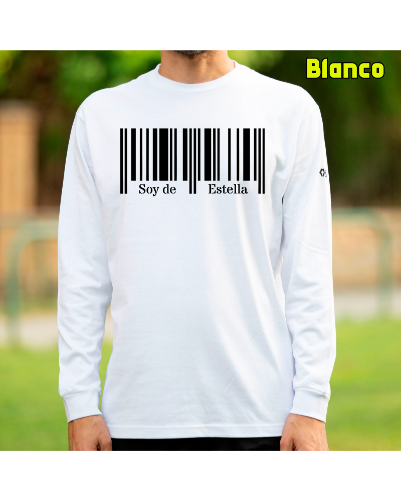 Soy De Estella - Camiseta Hombre Manga Larga