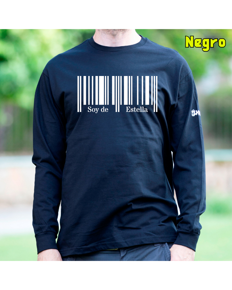Soy De Estella - Camiseta Hombre Manga Larga