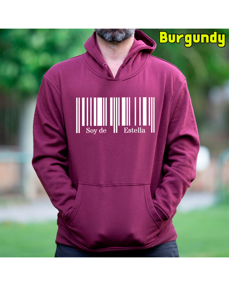Soy De Estella - Sudadera Hombre con Capucha