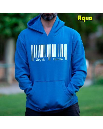 Soy De Estella - Sudadera Hombre con Capucha