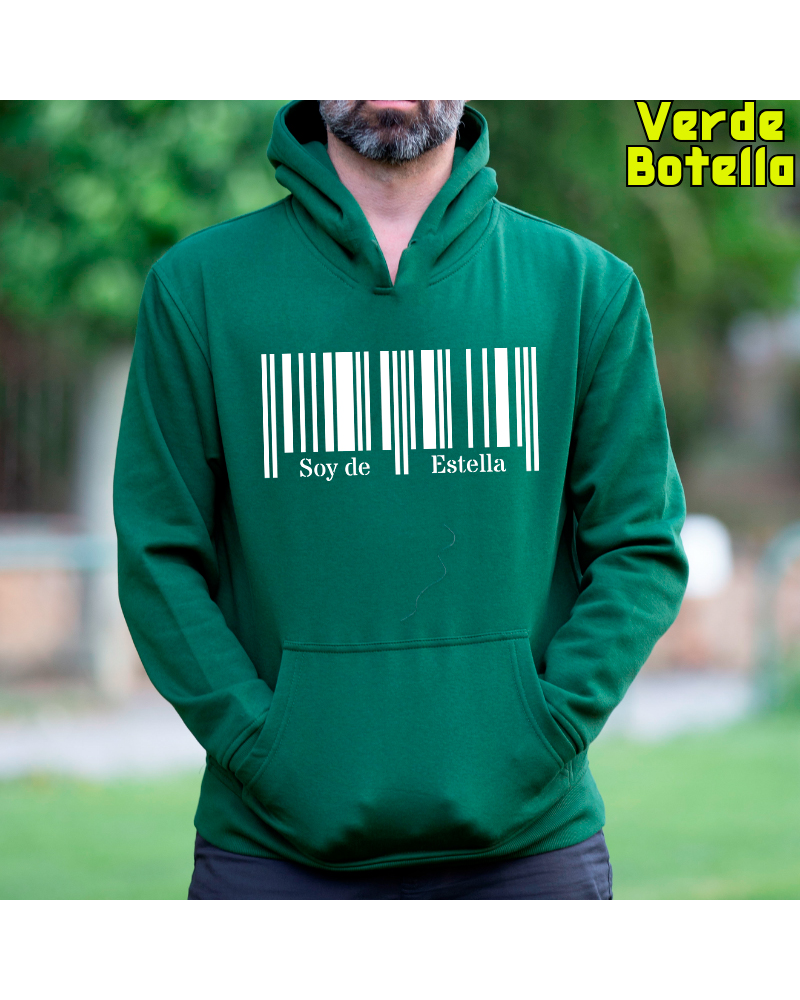Soy De Estella - Sudadera Hombre con Capucha