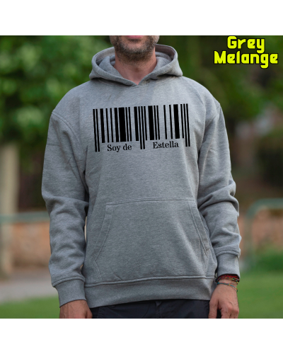 Sudadera Hombre con Capucha - Soy De Estella