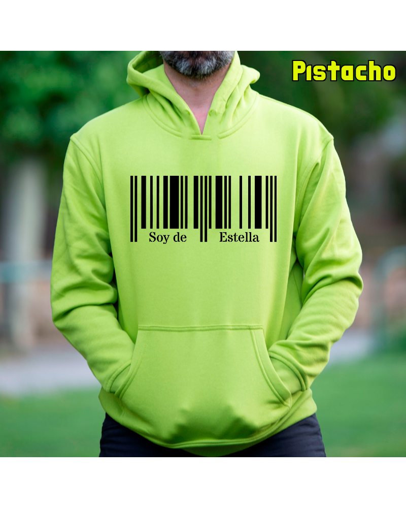 Soy De Estella - Sudadera Hombre con Capucha