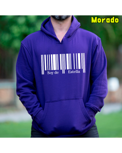 Soy De Estella - Sudadera Hombre con Capucha