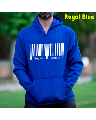 Soy De Estella - Sudadera Hombre con Capucha