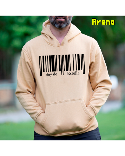 Soy De Estella - Sudadera Hombre con Capucha