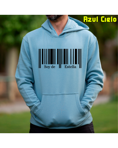 Soy De Estella - Sudadera Hombre con Capucha