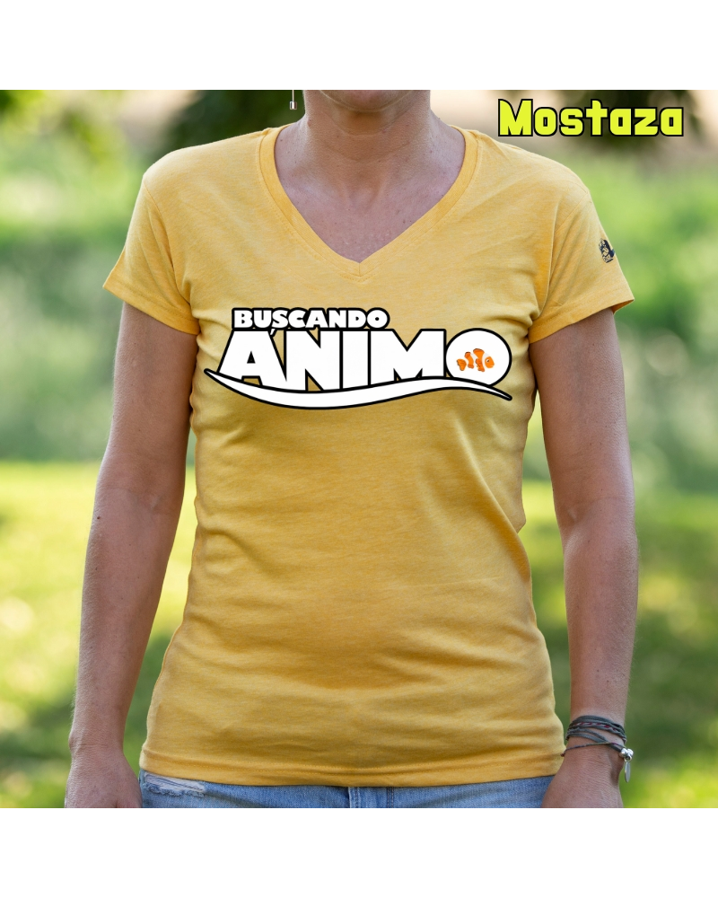 Camiseta Mujer Manga Corta - Animo
