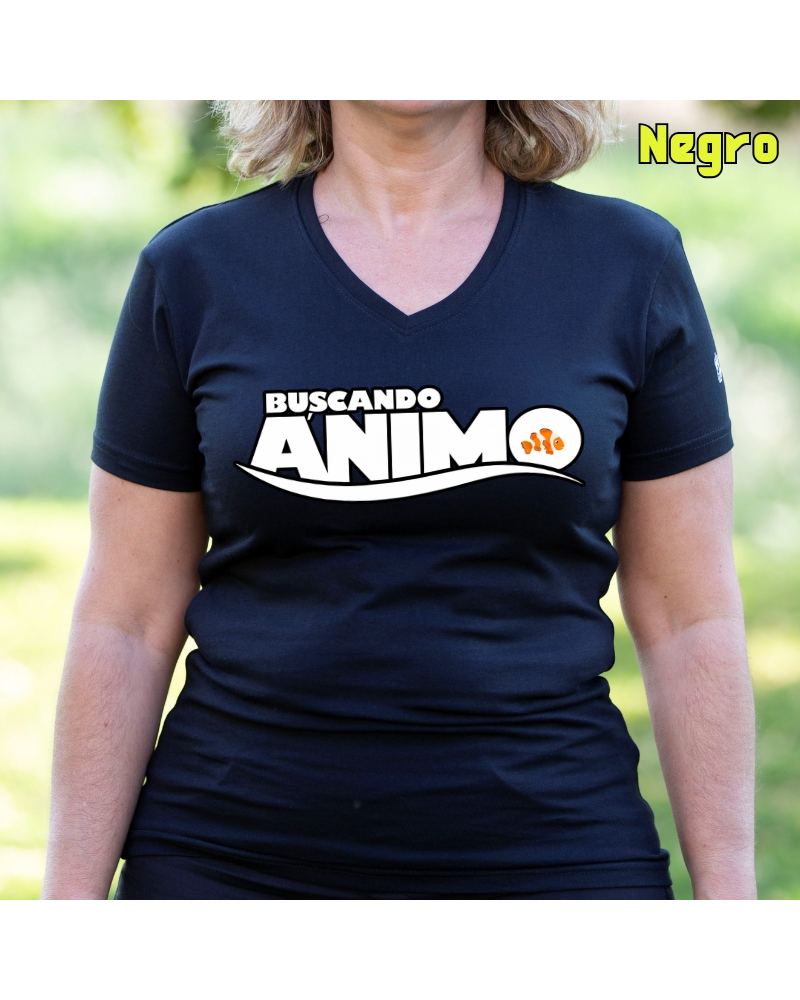 Camiseta Mujer Manga Corta - Animo