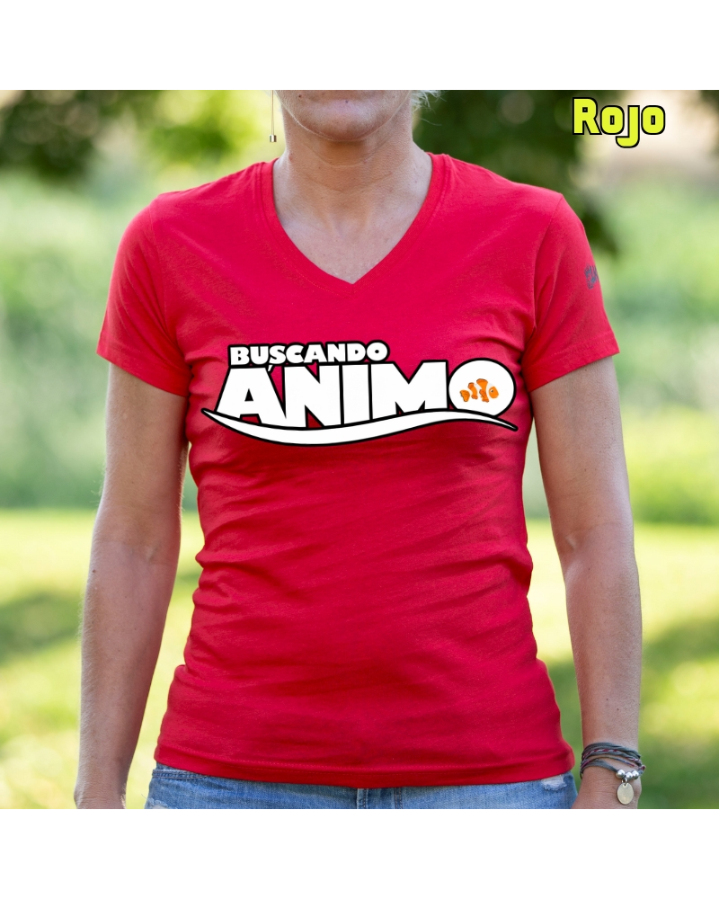 Camiseta Mujer Manga Corta - Animo