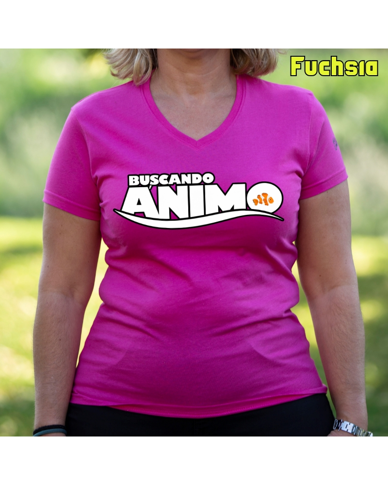 Camiseta Mujer Manga Corta - Animo