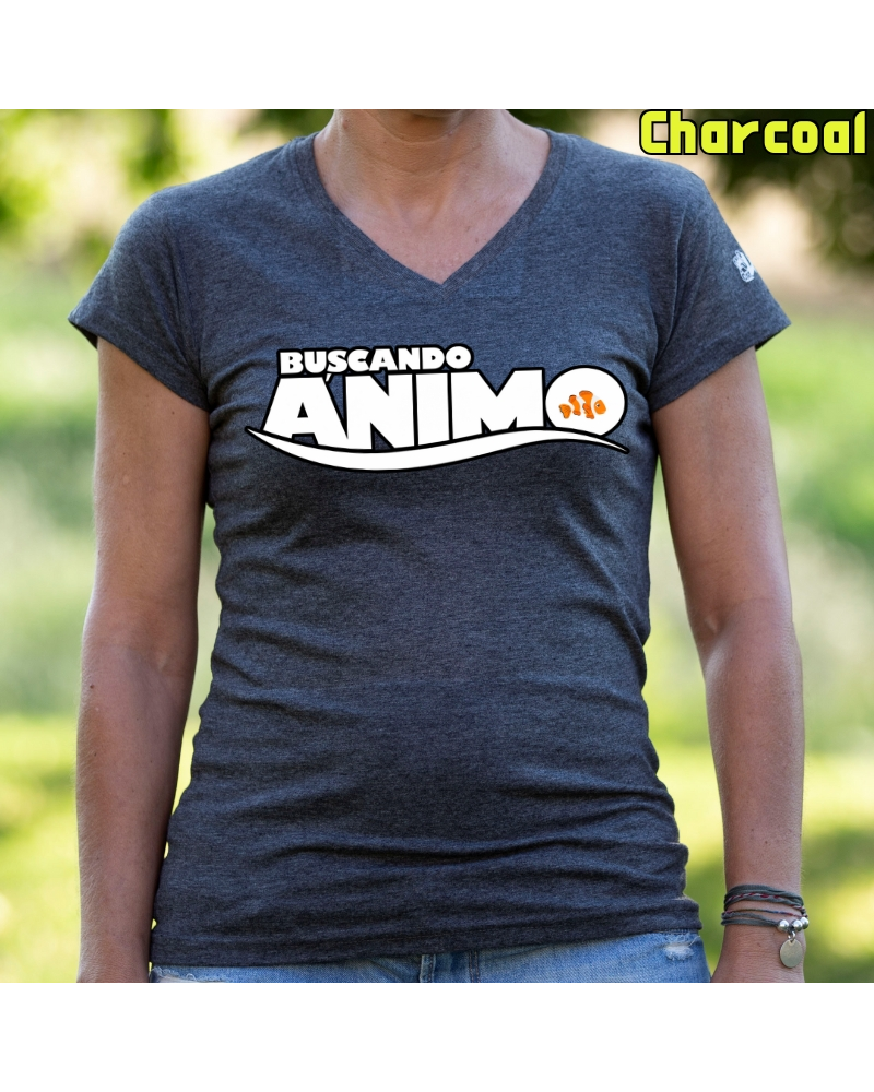 Camiseta Mujer Manga Corta - Animo