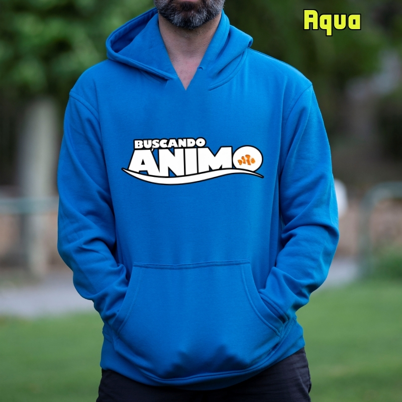 Animo - Sudadera hombre con capucha