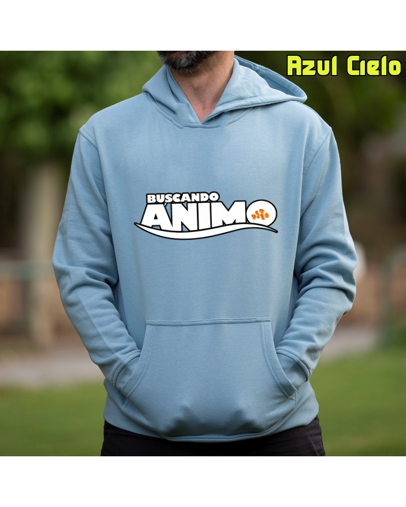 Animo - Sudadera hombre con capucha