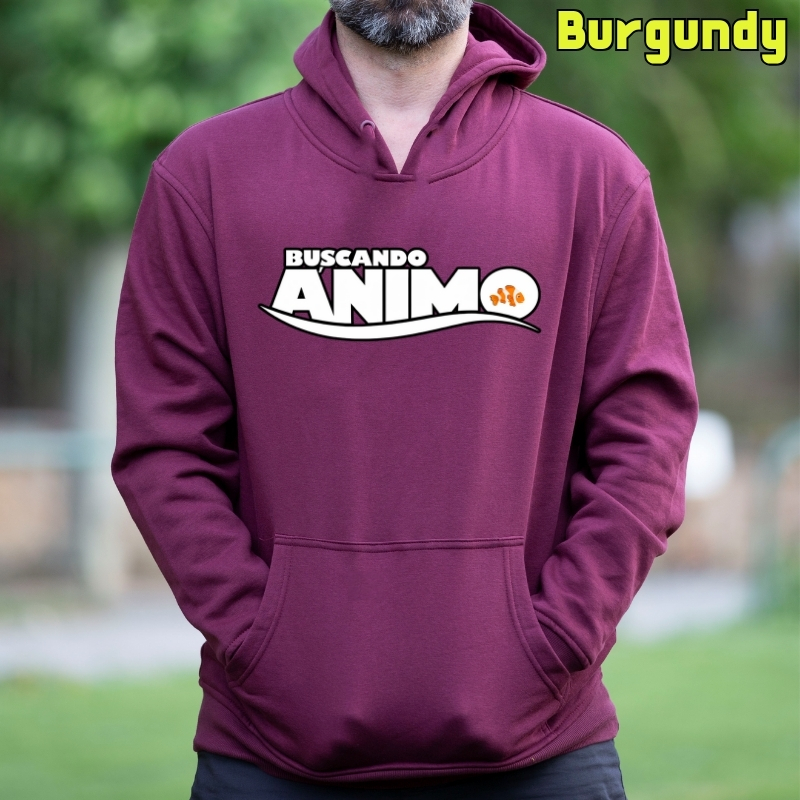 Animo - Sudadera hombre con capucha