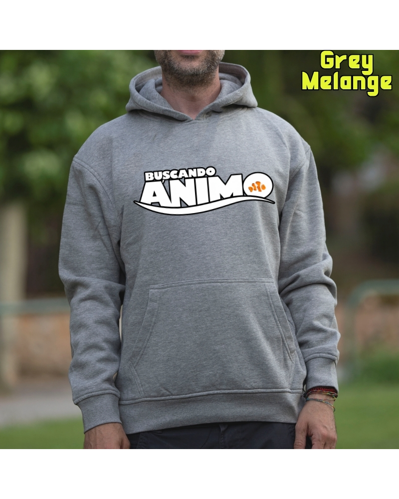 Animo - Sudadera hombre con capucha
