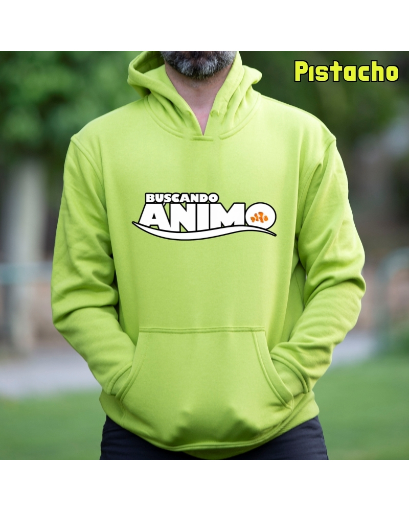 Animo - Sudadera hombre con capucha