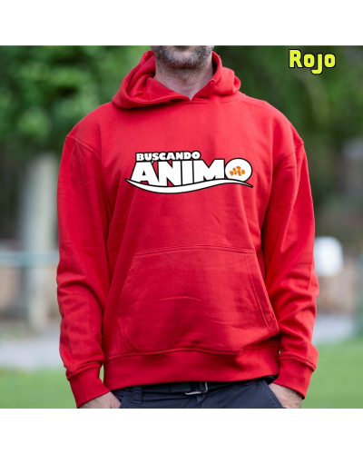 Animo - Sudadera hombre con capucha