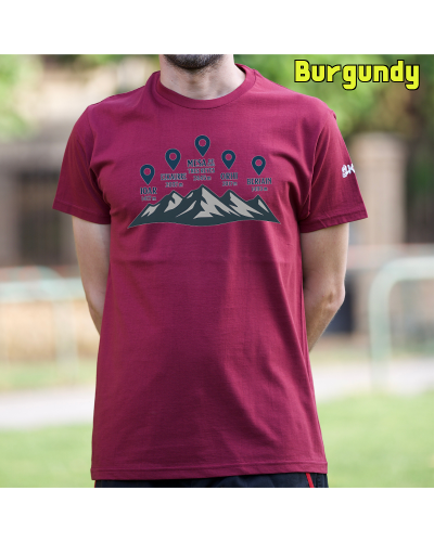 Camiseta hombre manga corta - Cumbres Navarras