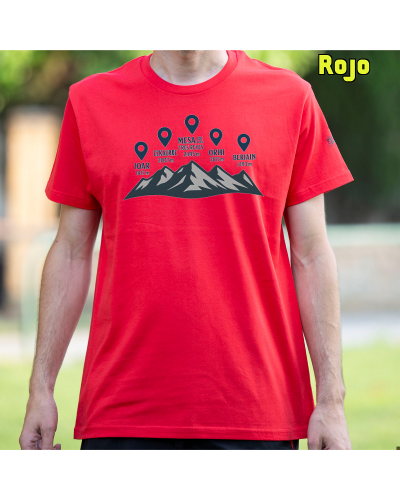 Camiseta hombre manga corta - Cumbres Navarras