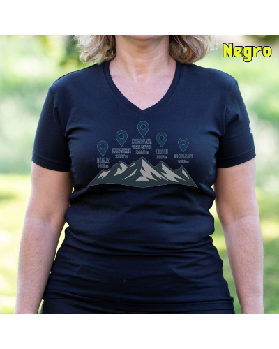 Camiseta Mujer Manga Corta - Cumbres Navarras
