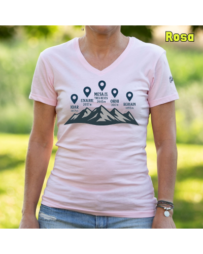 Camiseta Mujer Manga Corta - Cumbres Navarras