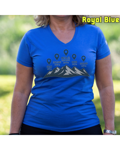 Cumbres Navarras - Camiseta Mujer Manga Corta