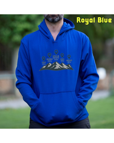 Sudadera hombre con capucha Cumbres Navarras