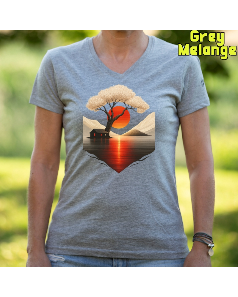 Japan House - Camiseta Mujer Manga Corta
