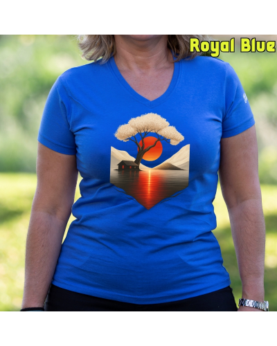Japan House - Camiseta Mujer Manga Corta